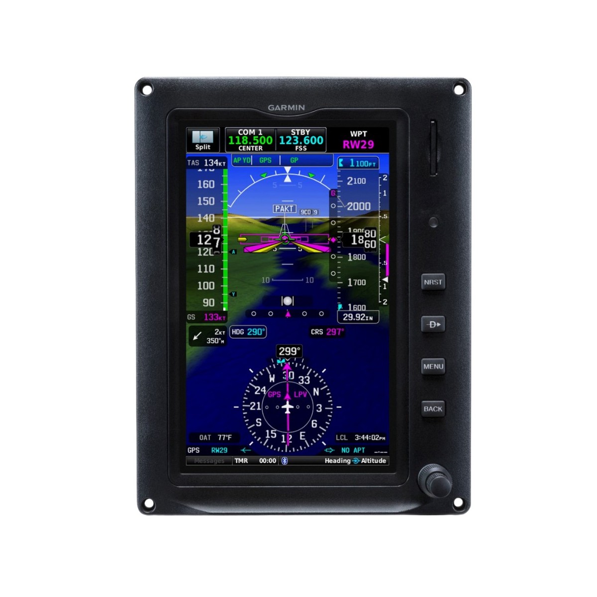 G3X Touch™ for Certificated Aircraft 7" Portrait PFD Display G3X Touch™ for Certificated Aircraft 7" Portrait PFD Display