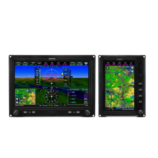 G3X Touch™ for Certificated Aircraft 10.6" Landscape and 7" Portrait Displays with 6 Cylinder EIS