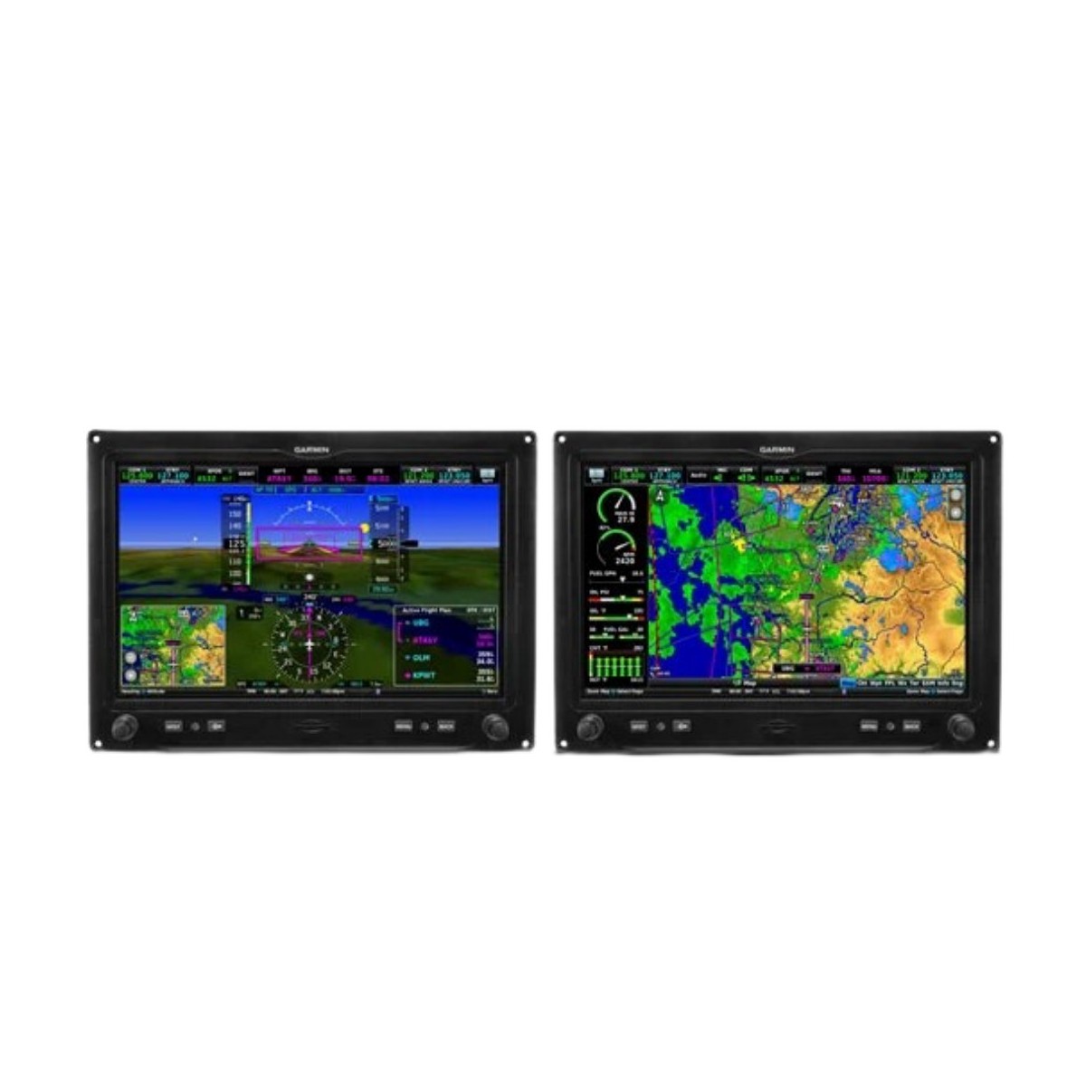 G3X Touch™ for Certificated Aircraft Dual 10.6" Landscape Displays