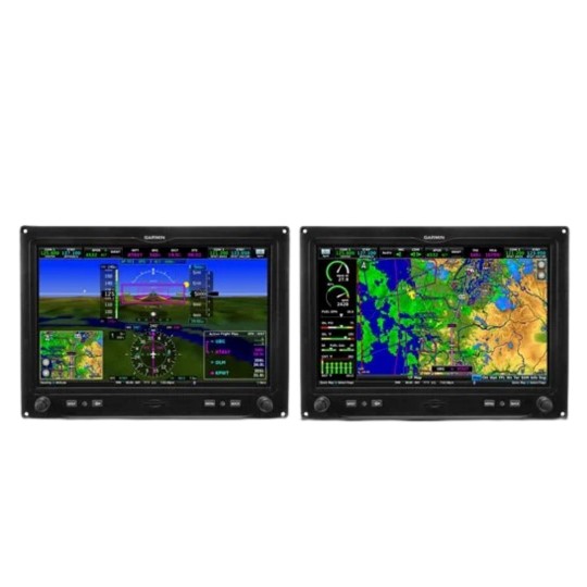 G3X Touch™ for Certificated Aircraft Dual 10.6" Landscape Displays with 6 Cylinder EIS