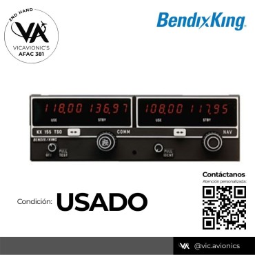 KX-155 VHF COMMUNICATOR TRANSCEIVER