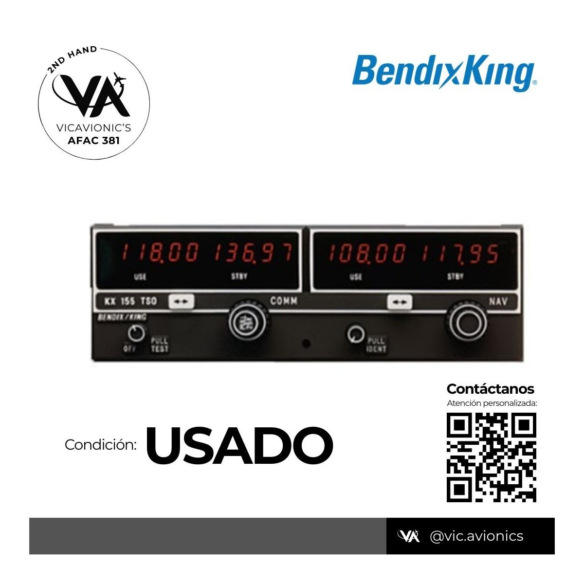 KX-155 VHF COMMUNICATOR TRANSCEIVER KX-155 VHF COMMUNICATOR TRANSCEIVER